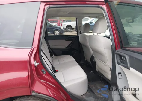 2016 Subaru Forester 2.5I Premium from USA, damaged, VIN JF2SJAFC3GH404825